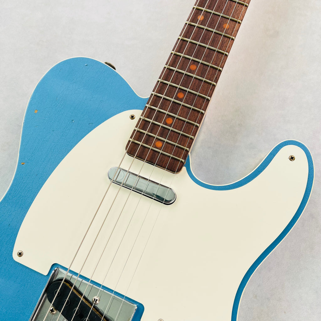 Fender Custom Shop '59 Esquire Custom Journeyman Relic 2018 - Faded Lake Placid Blue - 3