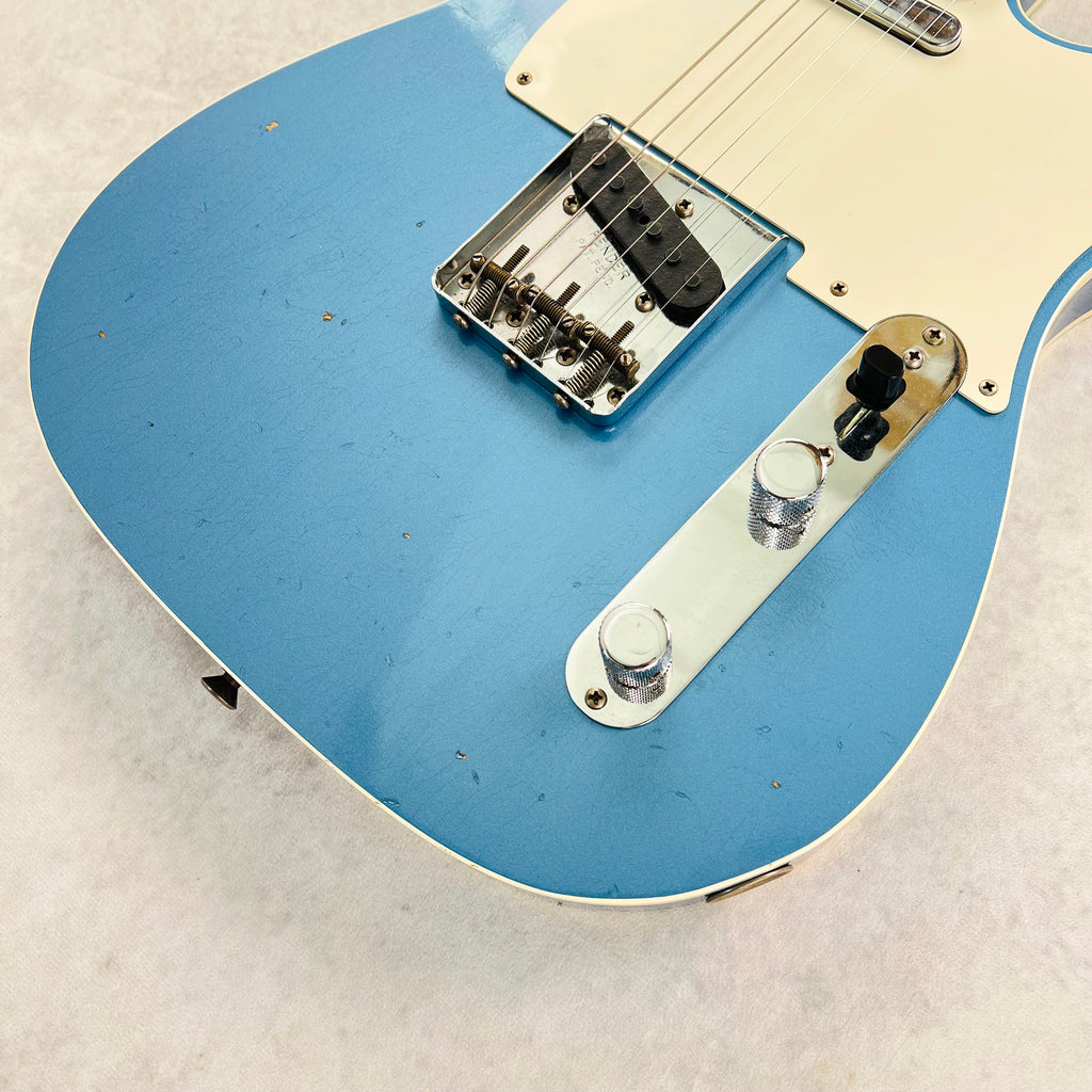 Fender Custom Shop '59 Esquire Custom Journeyman Relic 2018 - Faded Lake Placid Blue - 5