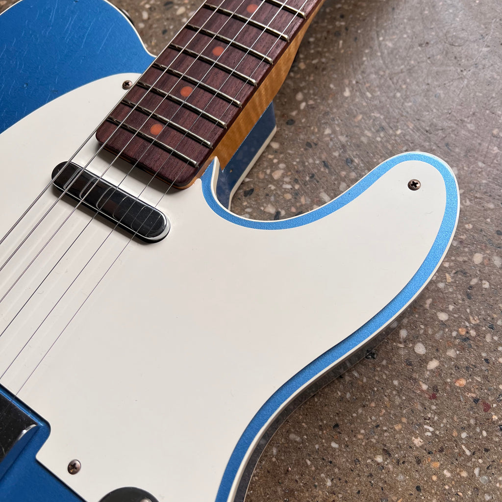 Fender Custom Shop '59 Esquire Custom Journeyman Relic 2018 - Faded Lake Placid Blue - 6