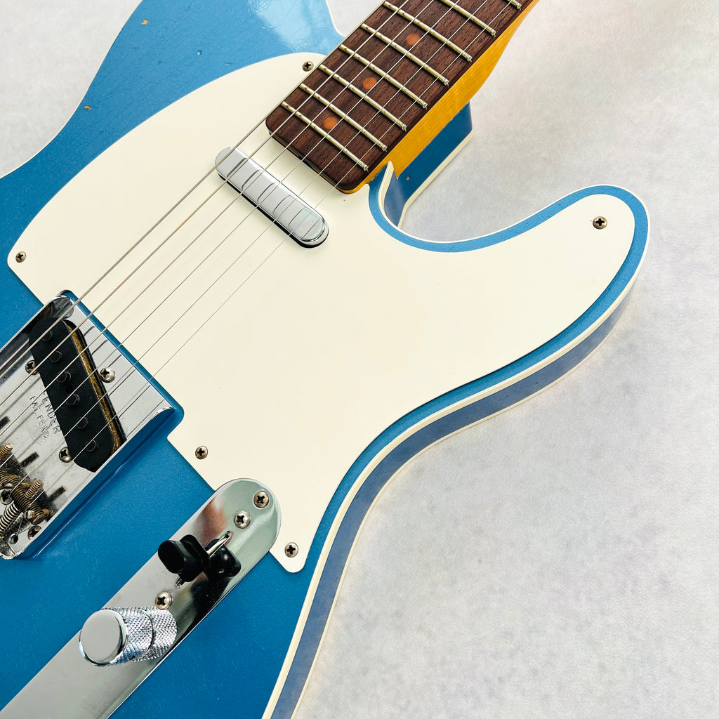 Fender Custom Shop '59 Esquire Custom Journeyman Relic 2018 - Faded Lake Placid Blue - 6