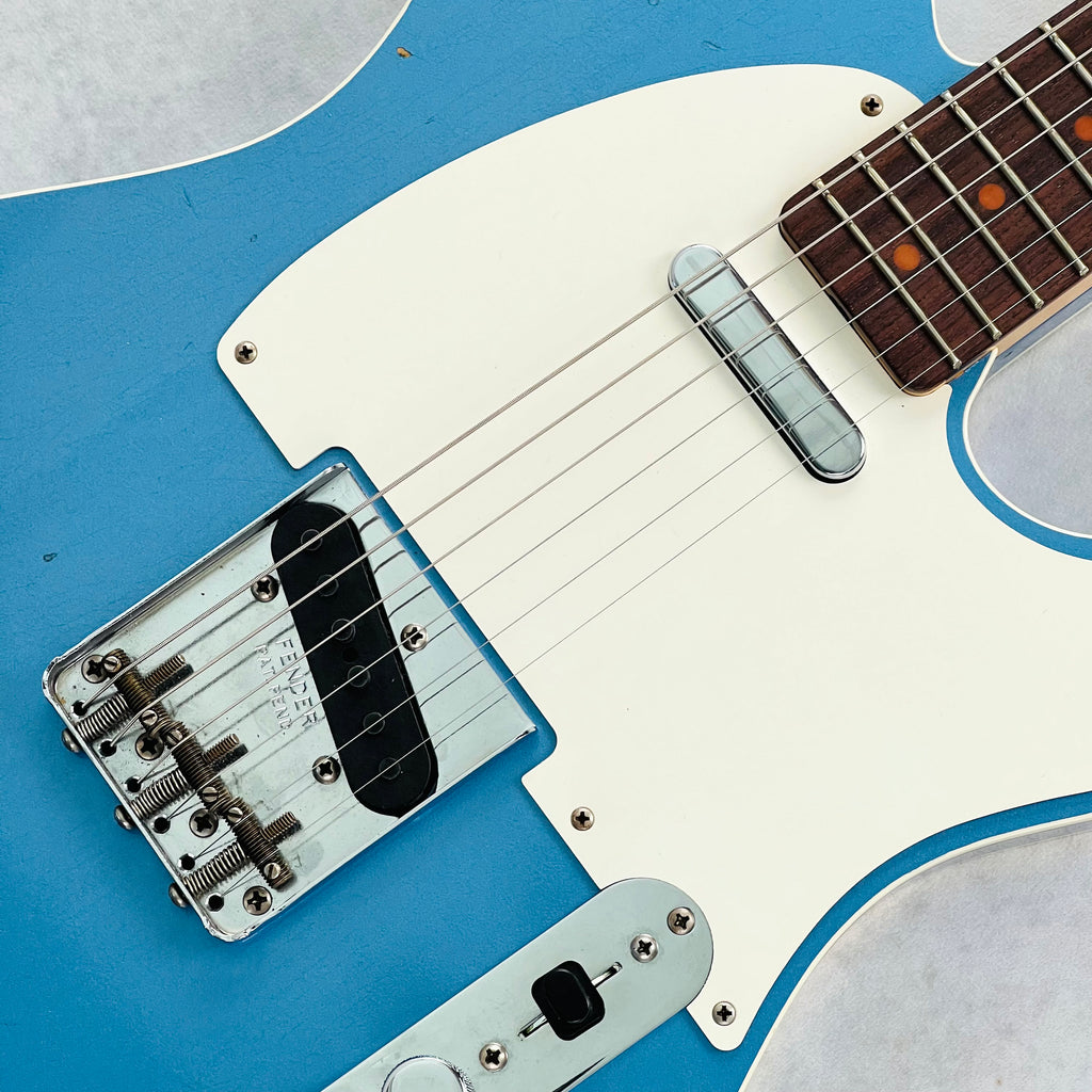 Fender Custom Shop '59 Esquire Custom Journeyman Relic 2018 - Faded Lake Placid Blue - 7