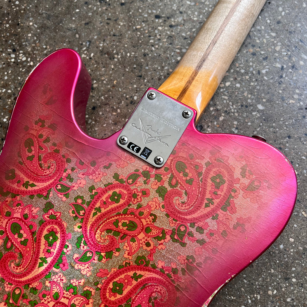 Fender Custom Shop '50s Thinline Telecaster Relic Limited Edition 2018 - Pink Paisley - 11