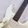 Fender Custom Shop 1959 Stratocaster Roasted Heavy Relic 2018 - Aged Olympic White - 3