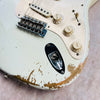 Fender Custom Shop 1959 Stratocaster Roasted Heavy Relic 2018 - Aged Olympic White - 5