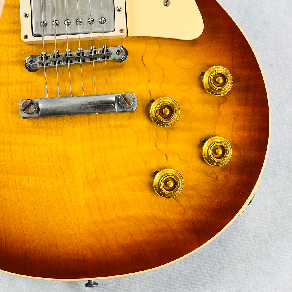 Gibson Custom Shop 59 Les Paul VOS 60th Anniversary 2019 - Sunrise Tea - 9
