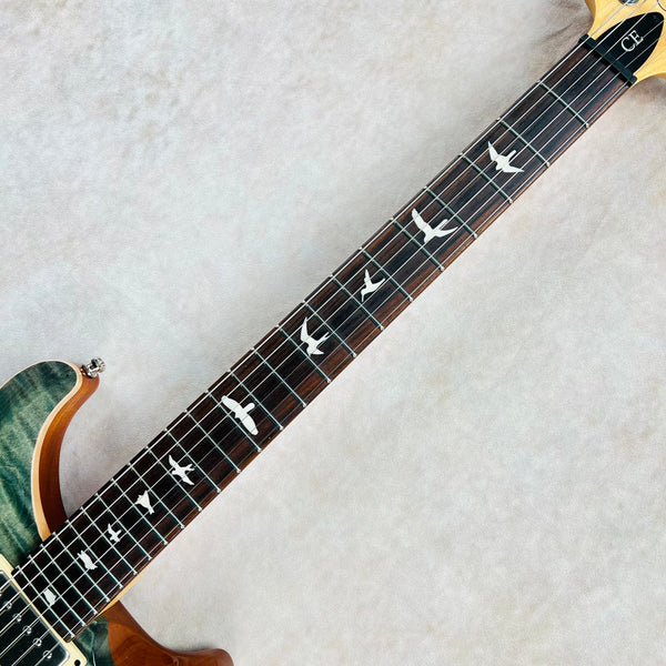 PRS CE 24 Semi-Hollow MannMade Bridge 2019 - Trampas Green - 11