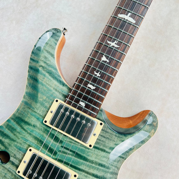 PRS CE 24 Semi-Hollow MannMade Bridge 2019 - Trampas Green - 3