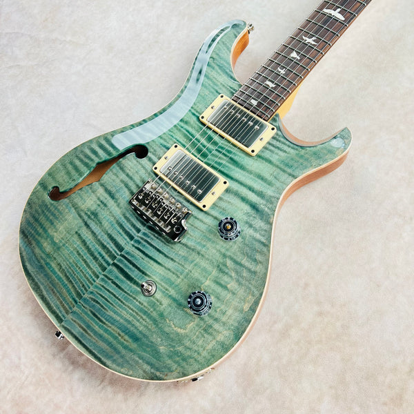 PRS CE 24 Semi-Hollow MannMade Bridge 2019 - Trampas Green - 8