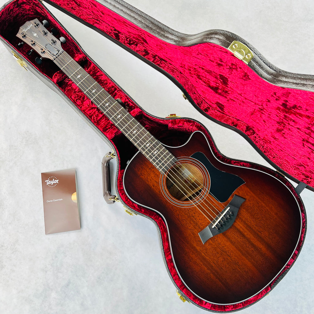Taylor 322ce Grand Concert Acoustic-Electric Guitar 2019 - Shaded Edgeburst - 20