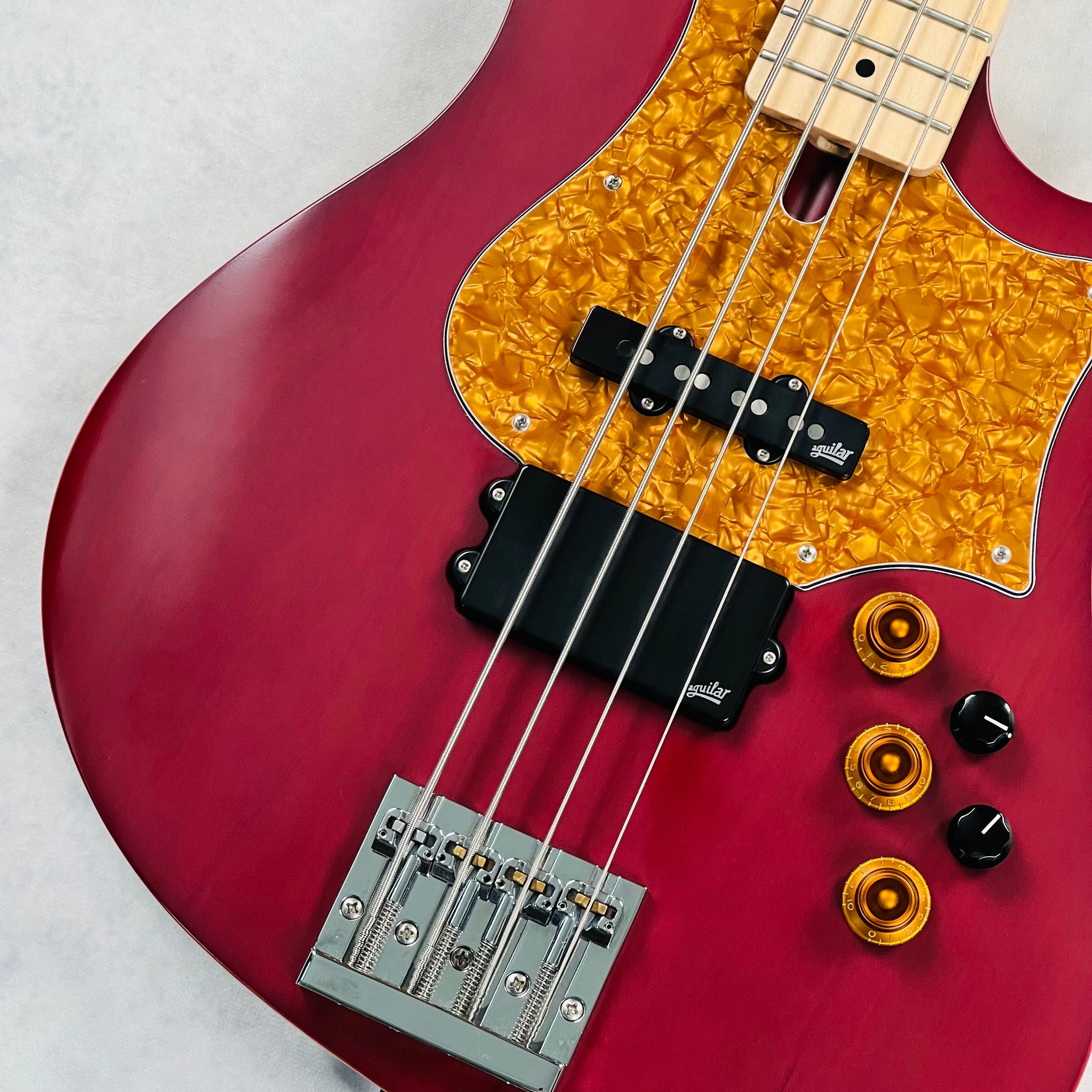 F Bass VF4-M 4-String Bass 2020 - Burgundy | Tone Wolf