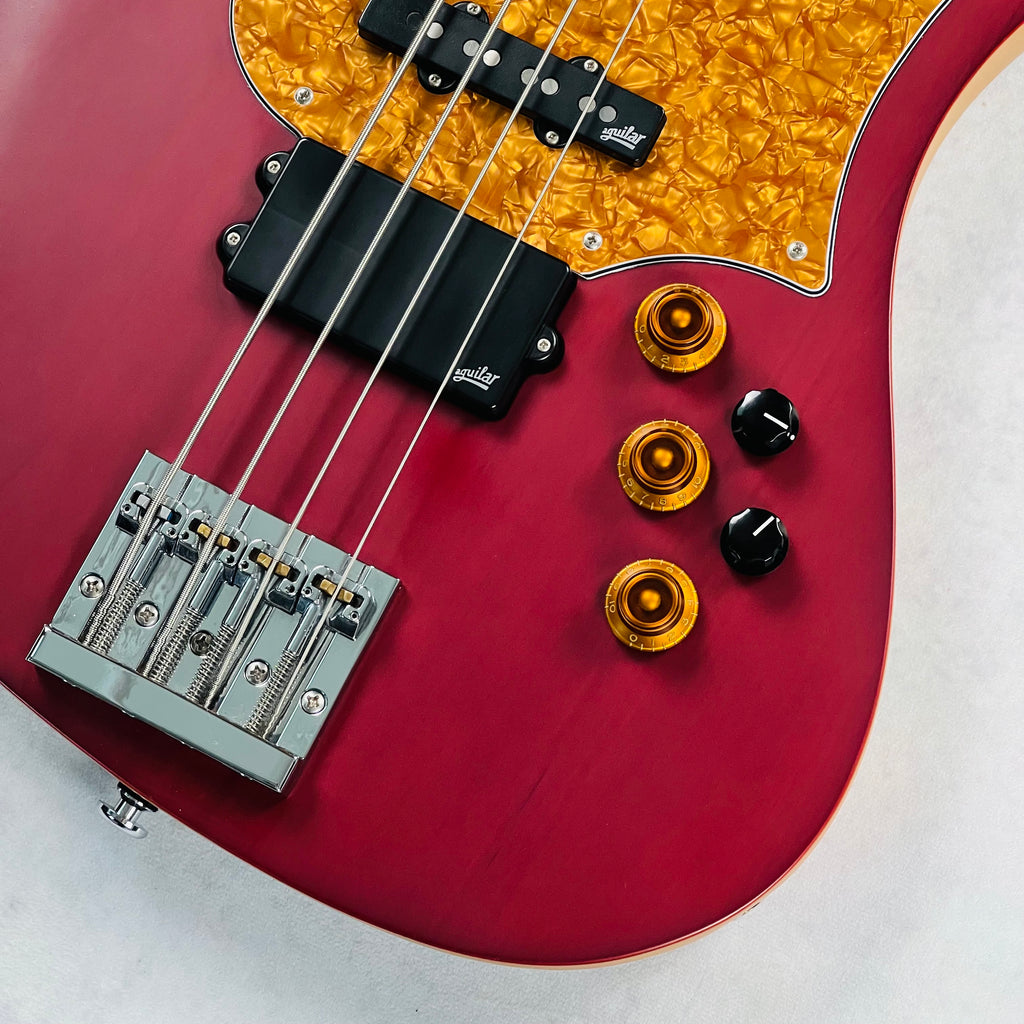 F Bass VF4-M 4-String Bass 2020 - Burgundy - 5