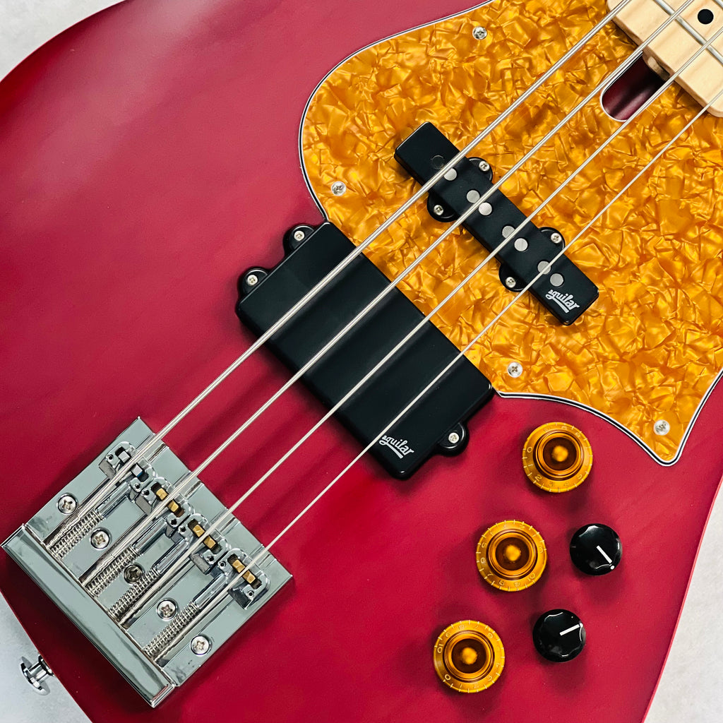 F Bass VF4-M 4-String Bass 2020 - Burgundy - 7