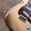 Fender Custom Shop 1969 Stratocaster Heavy Relic 2020 - Aztec Gold - 4