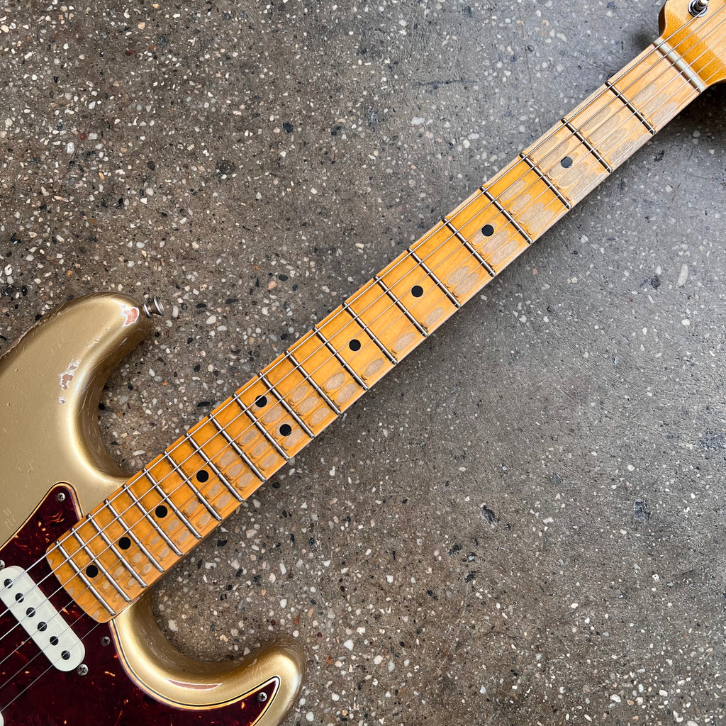 Fender Custom Shop 1969 Stratocaster Heavy Relic 2020 - Aztec Gold - 8