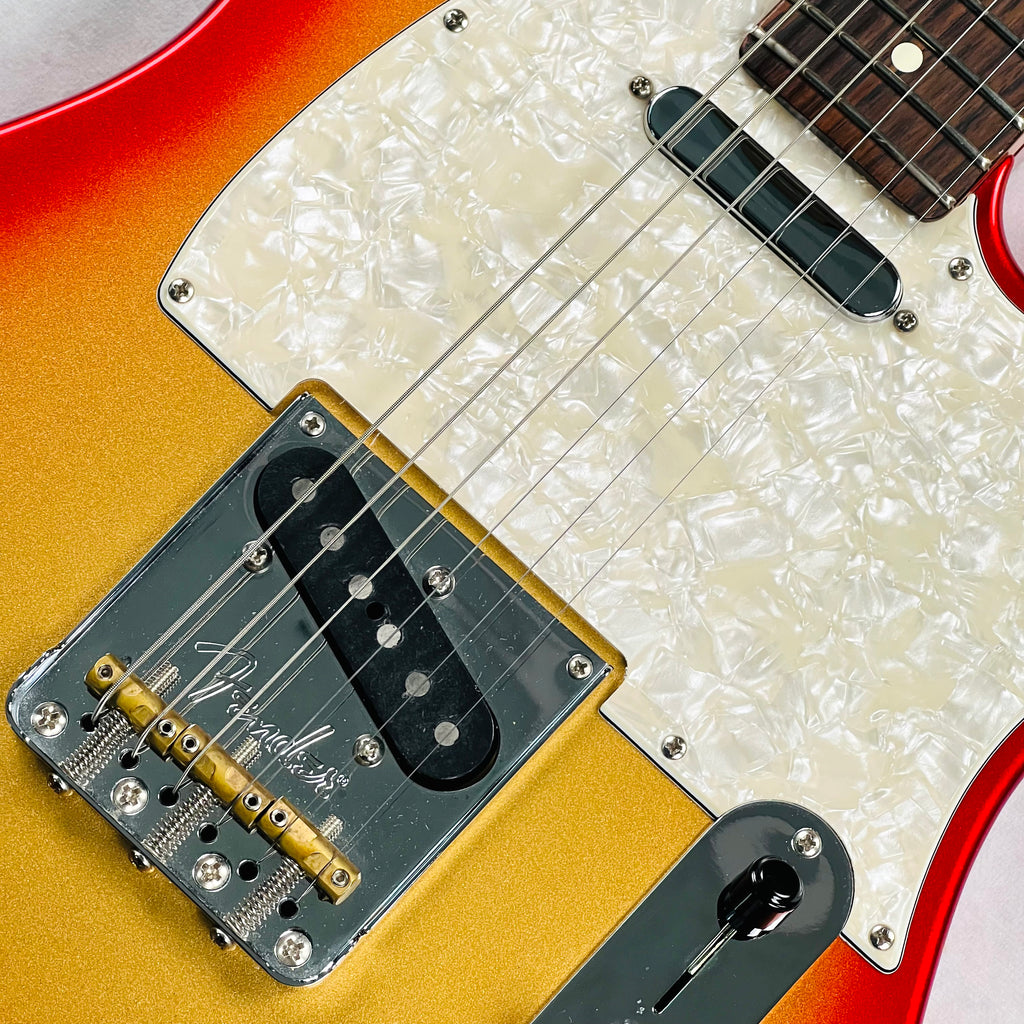 Fender Mod Shop Telecaster Rosewood Fingerboard Aged 2020 - Sunset Metallic - 7