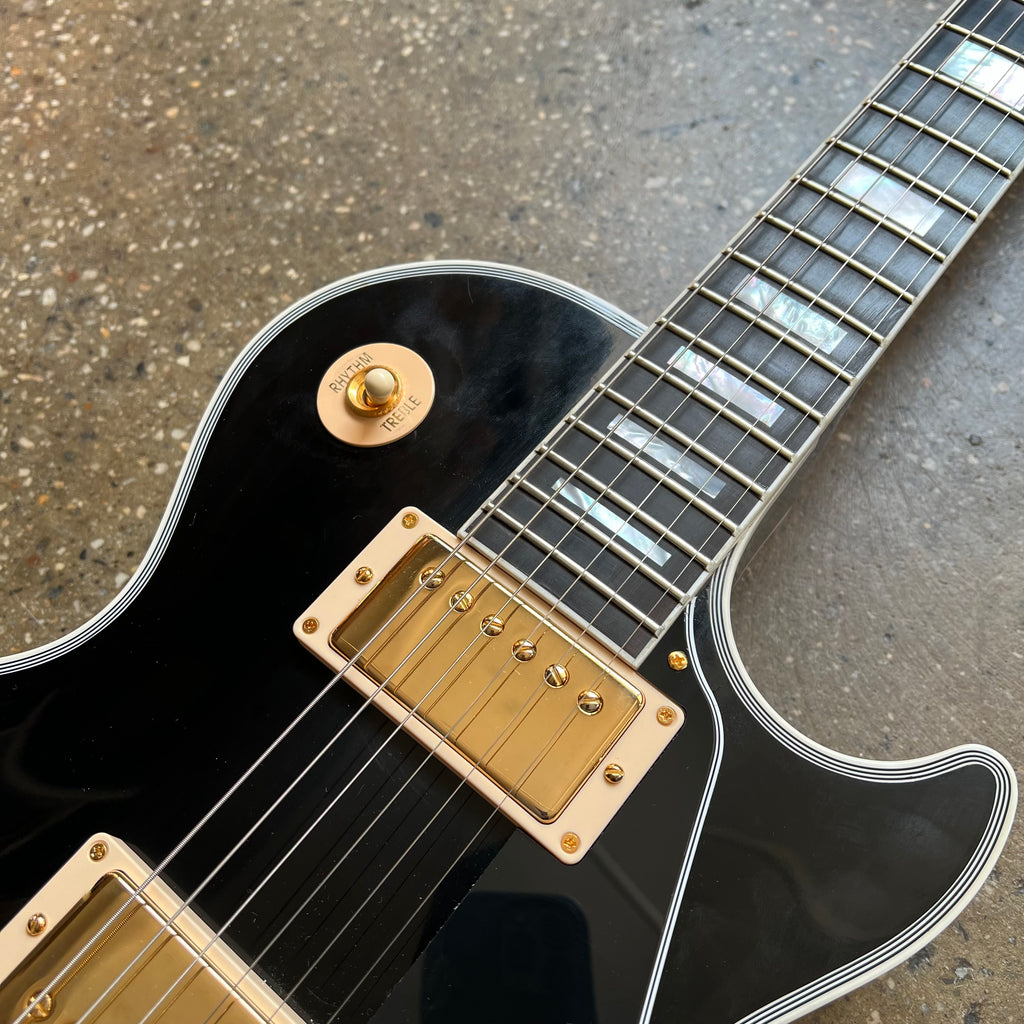 Gibson Custom Shop Les Paul Custom VOS MOD 2020 - Ebony - 3