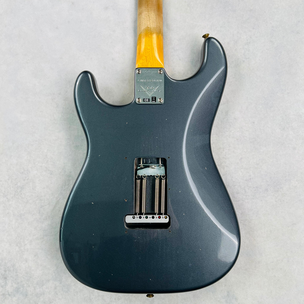 Fender Custom Shop 1960s Stratocaster Partscaster Relic 2020s - Charcoal Frost Metallic - 11