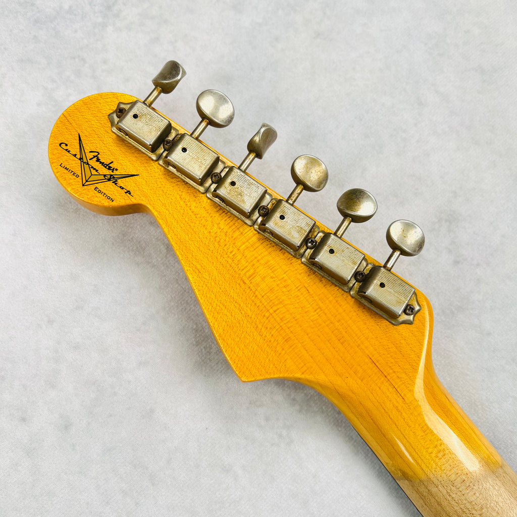 Fender Custom Shop 1960s Stratocaster Partscaster Relic 2020s - Charcoal Frost Metallic - 16