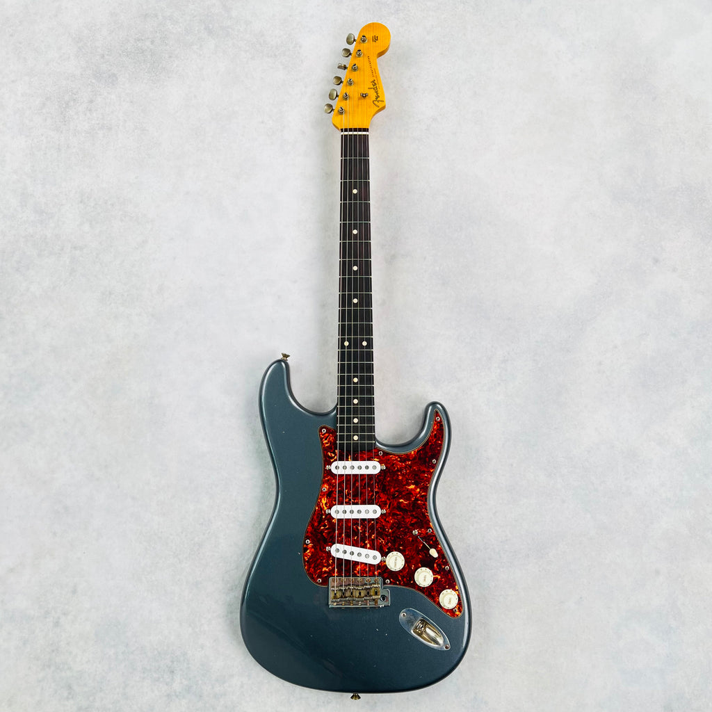 Fender Custom Shop 1960s Stratocaster Partscaster Relic 2020s - Charcoal Frost Metallic - 2