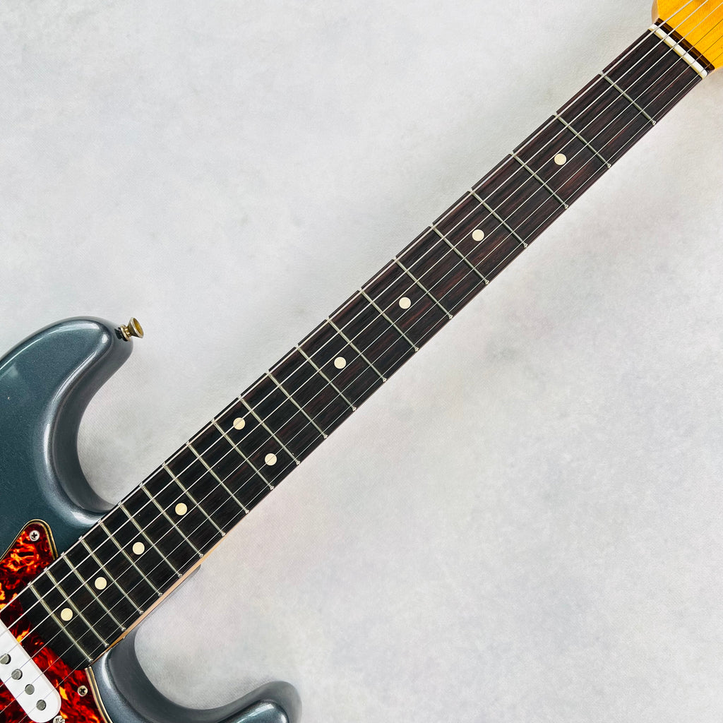Fender Custom Shop 1960s Stratocaster Partscaster Relic 2020s - Charcoal Frost Metallic - 9