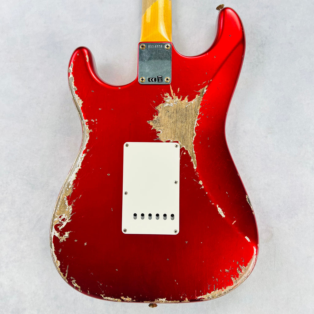Fender Custom Shop 1960 Stratocaster Heavy Relic 2021 - Candy Apple Red - 10