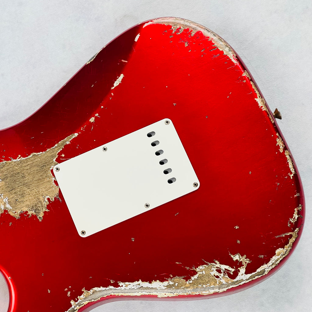 Fender Custom Shop 1960 Stratocaster Heavy Relic 2021 - Candy Apple Red - 12