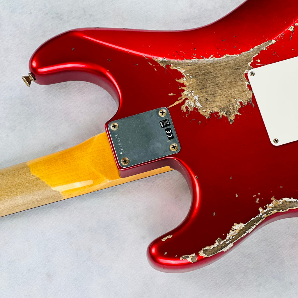 Fender Custom Shop 1960 Stratocaster Heavy Relic 2021 - Candy Apple Red - 13