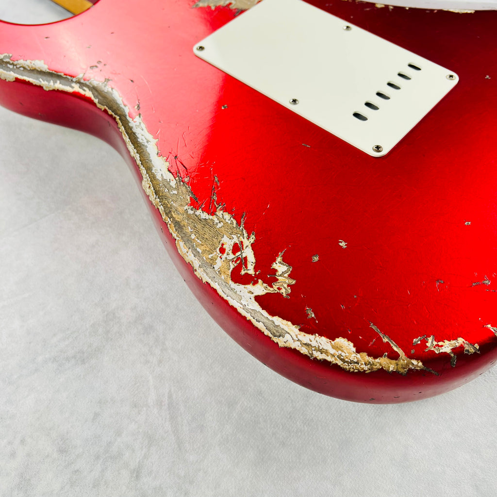 Fender Custom Shop 1960 Stratocaster Heavy Relic 2021 - Candy Apple Red - 16
