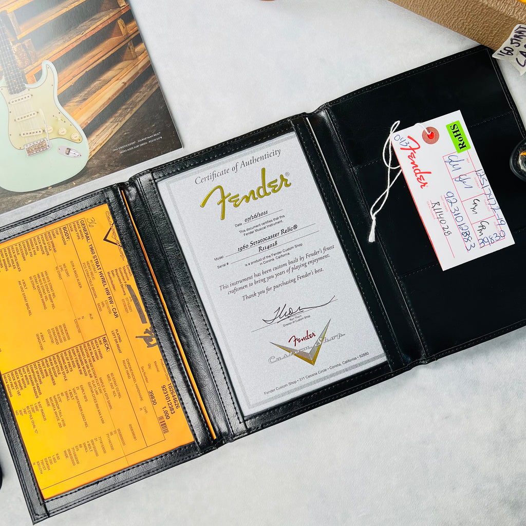 Fender Custom Shop 1960 Stratocaster Heavy Relic 2021 - Candy Apple Red - 20