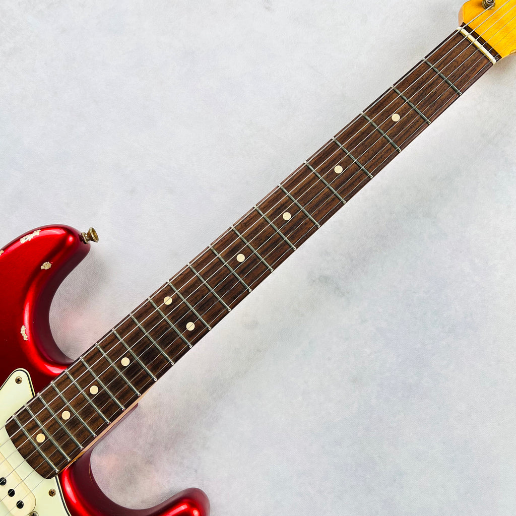 Fender Custom Shop 1960 Stratocaster Heavy Relic 2021 - Candy Apple Red - 8