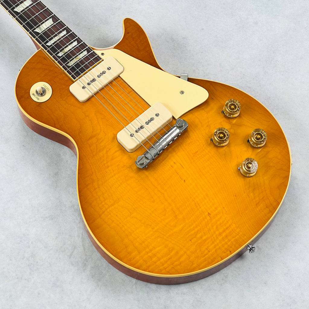 Gibson Custom Shop 1954 Les Paul Flame Top Reissue VOS 2021 - Orange Drop - 4
