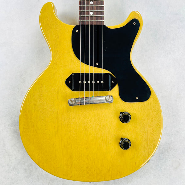 Gibson Custom Shop 1958 Les Paul Junior Double Cutaway VOS 2021 - TV Yellow - 1