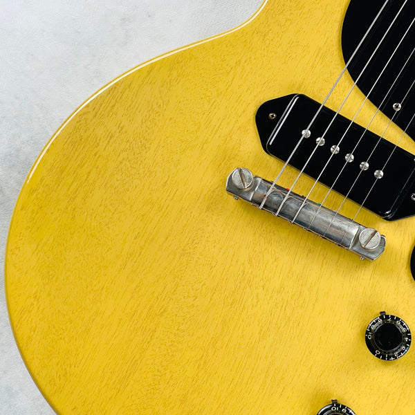 Gibson Custom Shop 1958 Les Paul Junior Double Cutaway VOS 2021 - TV Yellow - 4