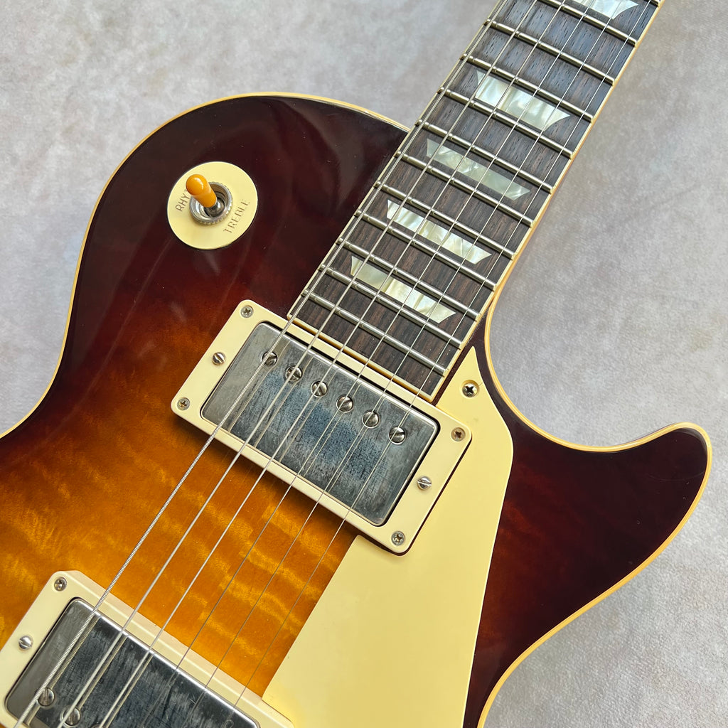 Gibson Custom Shop 1959 Les Paul Reissue VOS Wildwood Spec 2021 - Kindred Burst - 10