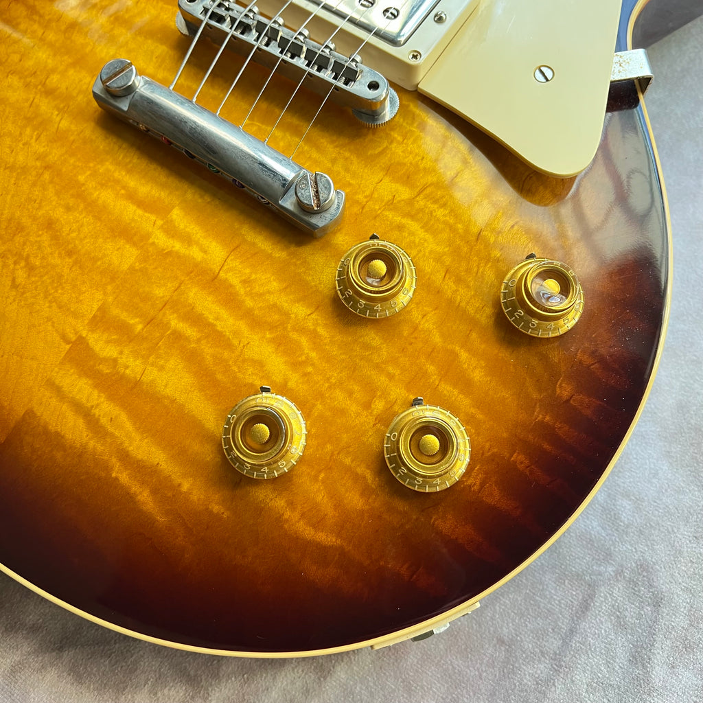 Gibson Custom Shop 1959 Les Paul Reissue VOS Wildwood Spec 2021 - Kindred Burst - 12