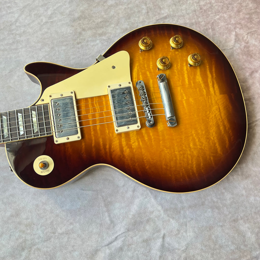 Gibson Custom Shop 1959 Les Paul Reissue VOS Wildwood Spec 2021 - Kindred Burst - 5