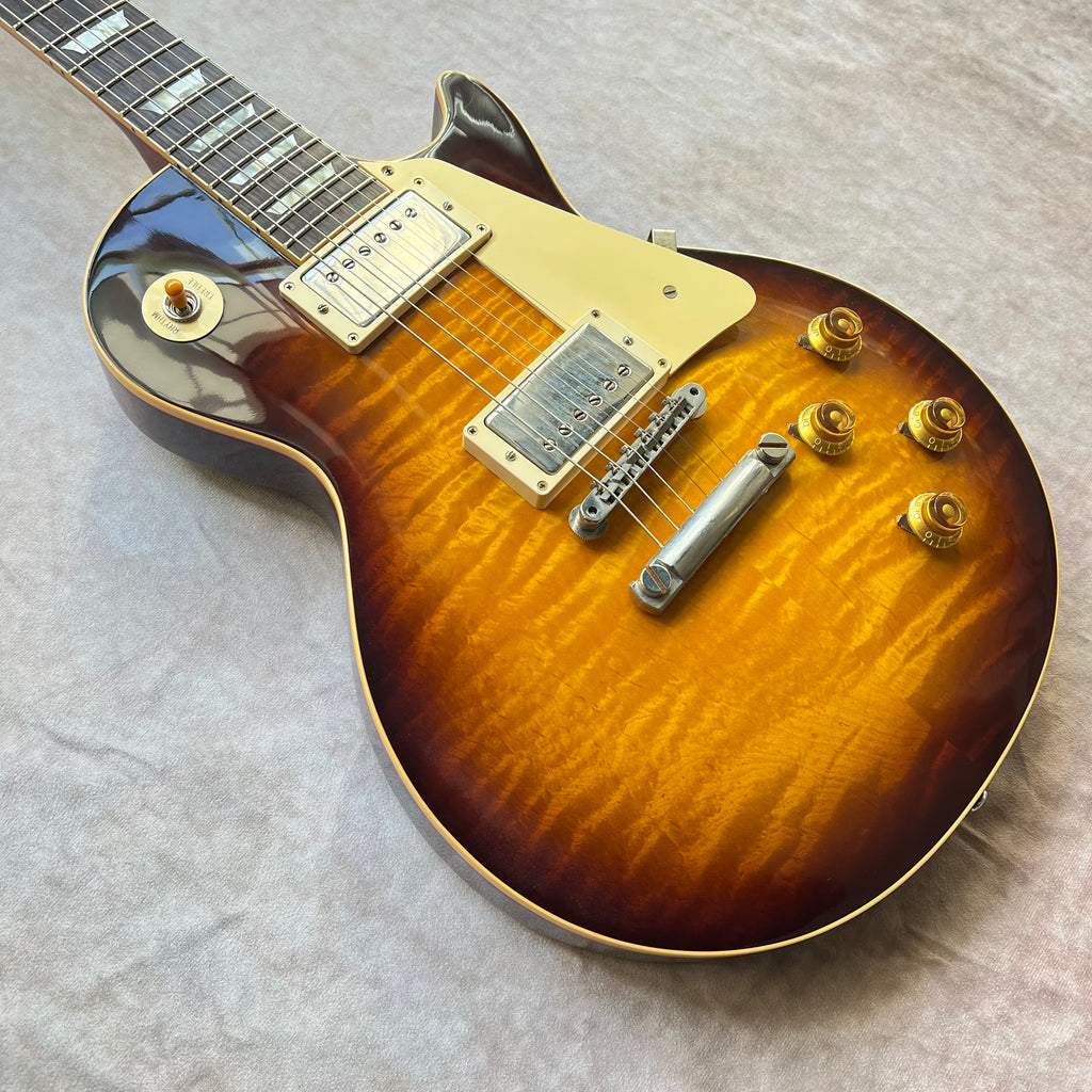 Gibson Custom Shop 1959 Les Paul Reissue VOS Wildwood Spec 2021 - Kindred Burst - 7