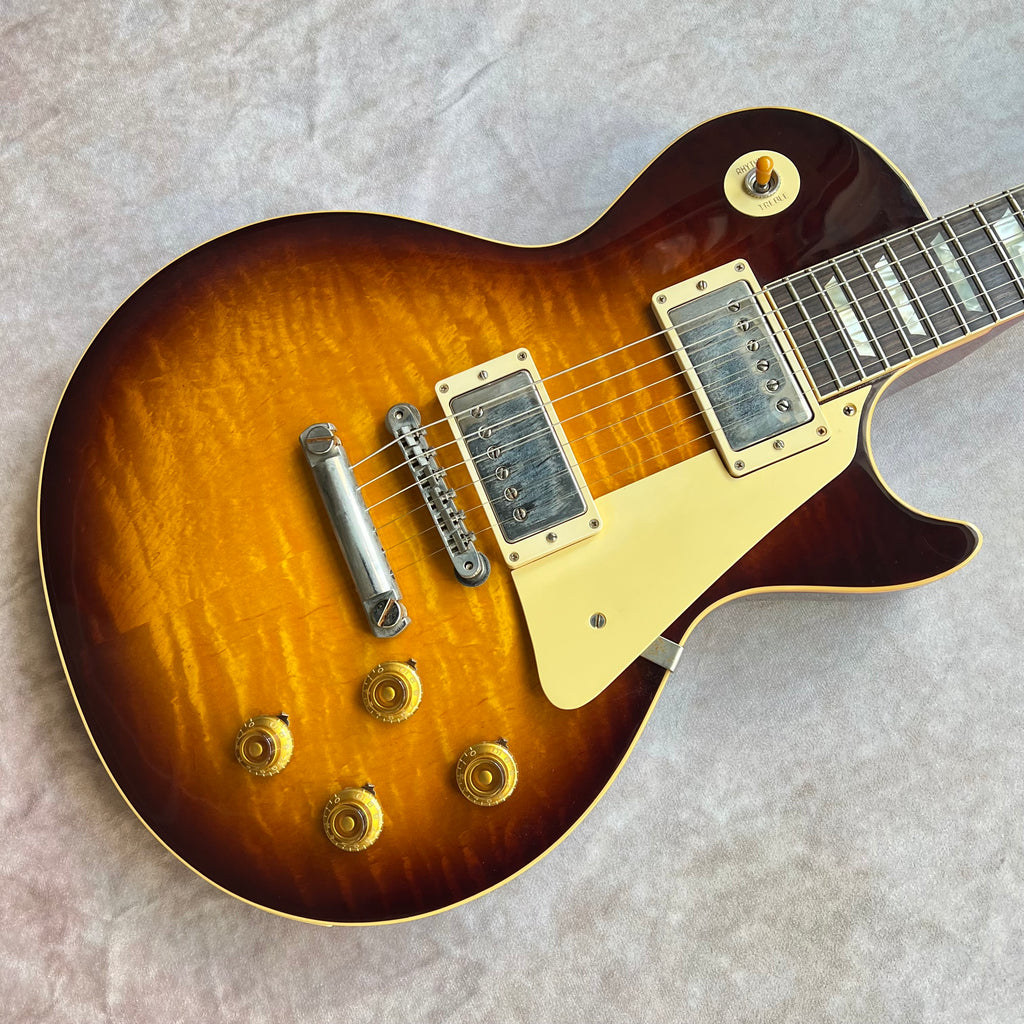 Gibson Custom Shop 1959 Les Paul Reissue VOS Wildwood Spec 2021 - Kindred Burst - 9