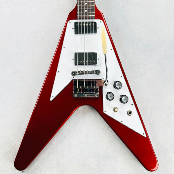Gibson Custom Shop 1967 Flying V with Vibrola 2021 - Sparkling Burgundy - 1