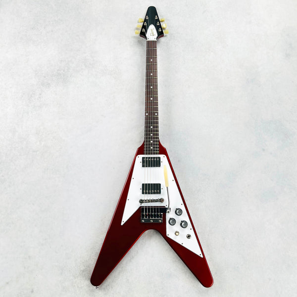 Gibson Custom Shop 1967 Flying V with Vibrola 2021 - Sparkling Burgundy - 2