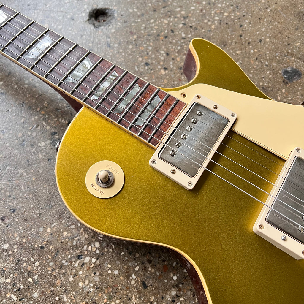 Gibson Custom Shop '57 Les Paul Standard Reissue VOS 2021 - Goldtop Darkback - 4