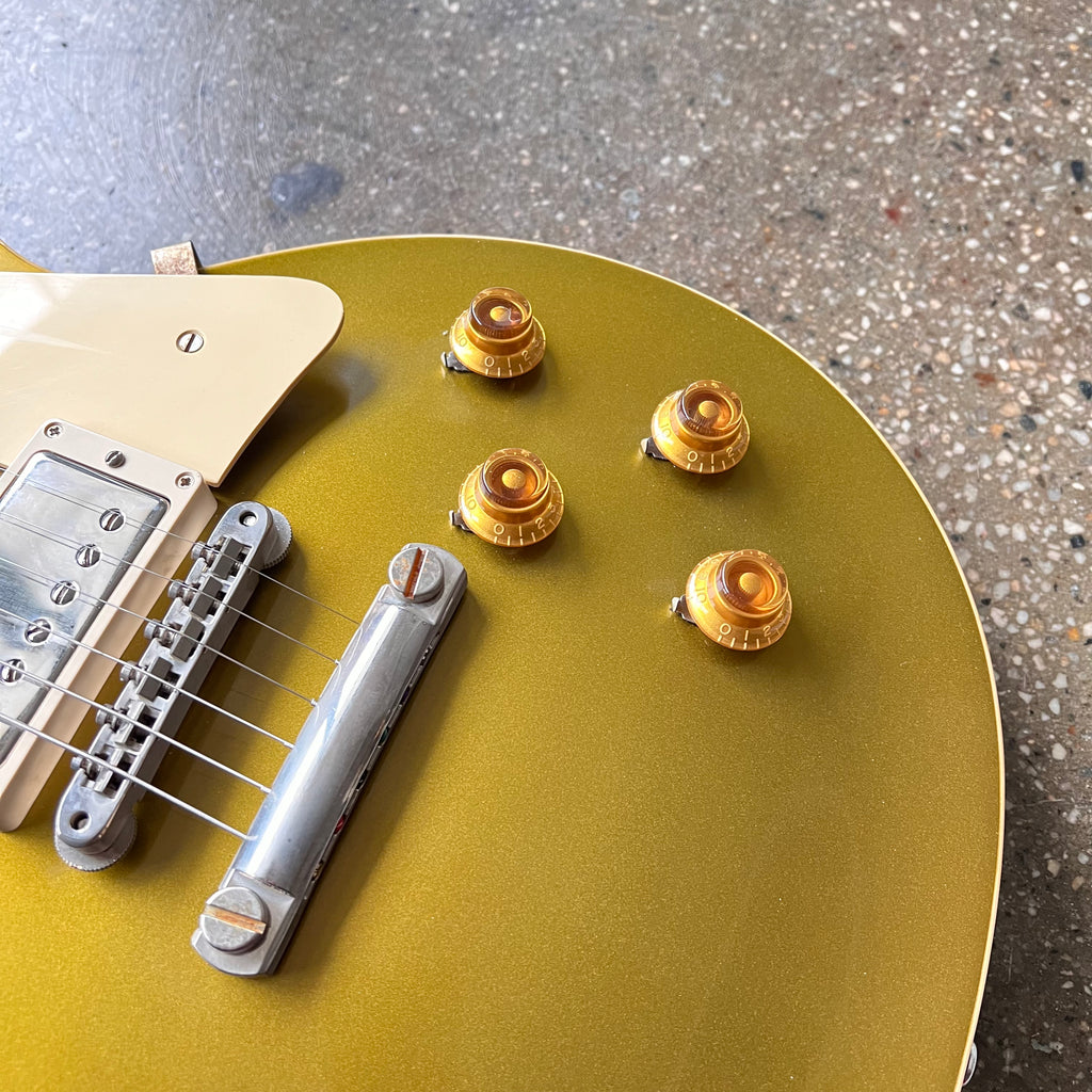 Gibson Custom Shop '57 Les Paul Standard Reissue VOS 2021 - Goldtop Darkback - 5