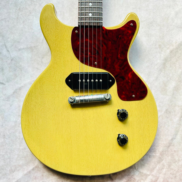 Gibson Custom Shop '58 Les Paul Junior Double Cutaway VOS 2021 - TV Yellow - 1