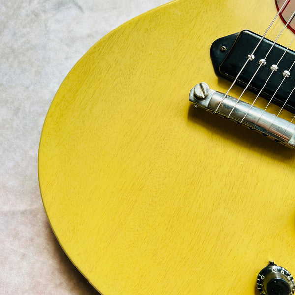 Gibson Custom Shop '58 Les Paul Junior Double Cutaway VOS 2021 - TV Yellow - 4