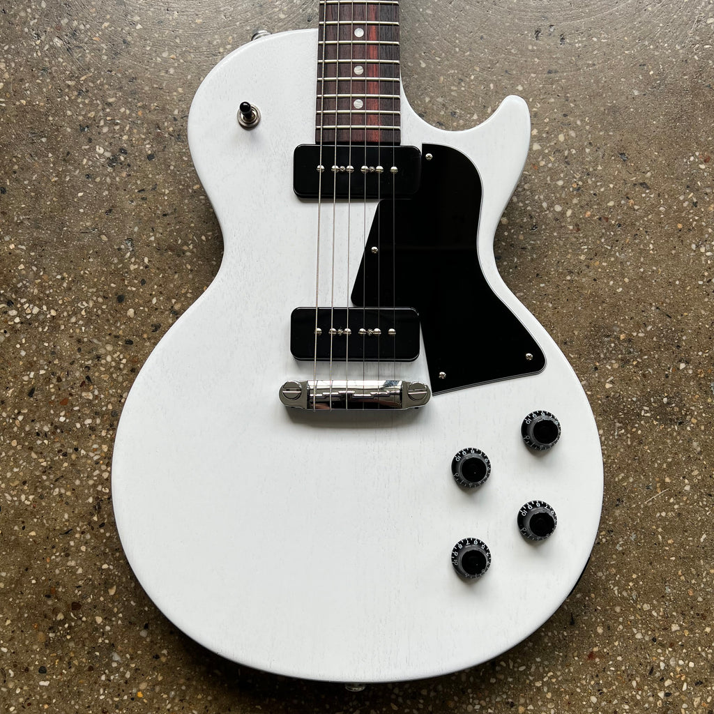 Gibson Les Paul Special Tribute P-90 2021 - Worn White Satin - 1