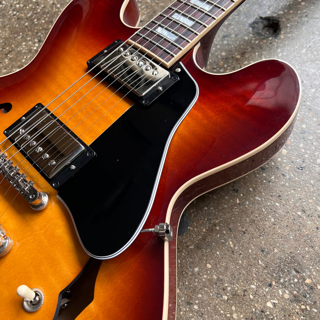 Gibson ES-335 Figured 2021 Original Collection - Iced Tea - 11