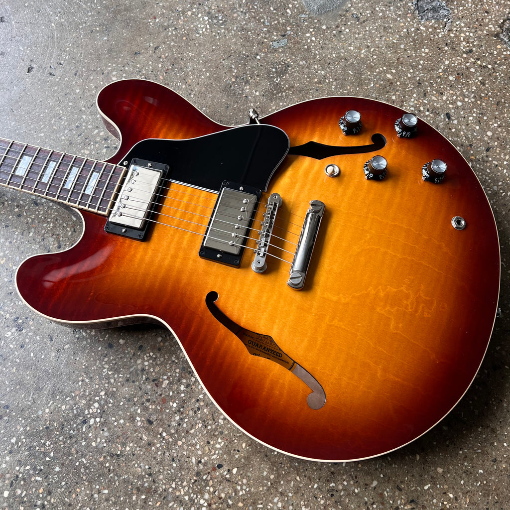 Gibson ES-335 Figured 2021 Original Collection - Iced Tea - 5