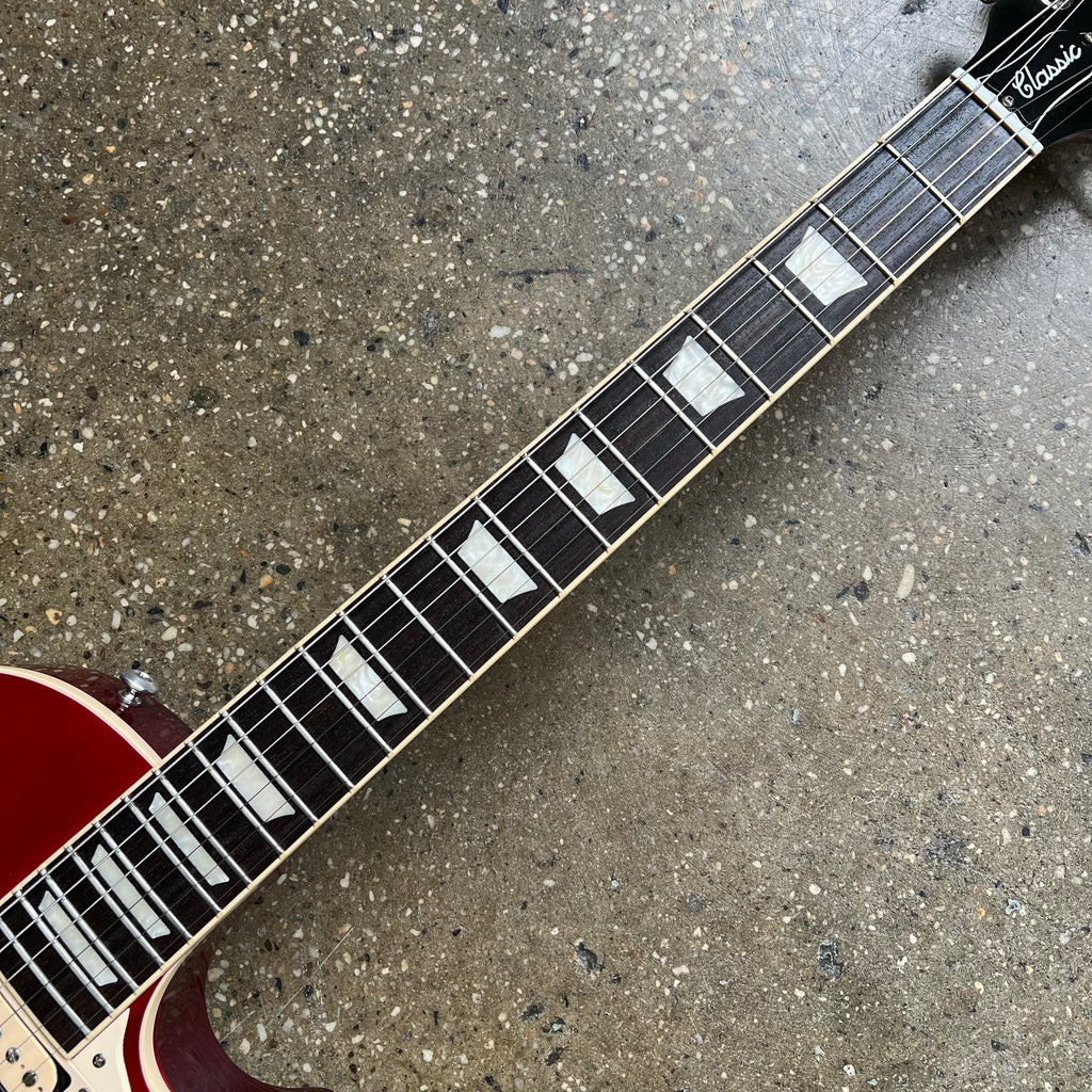 Gibson Les Paul Classic 2021 - Translucent Cherry - 9