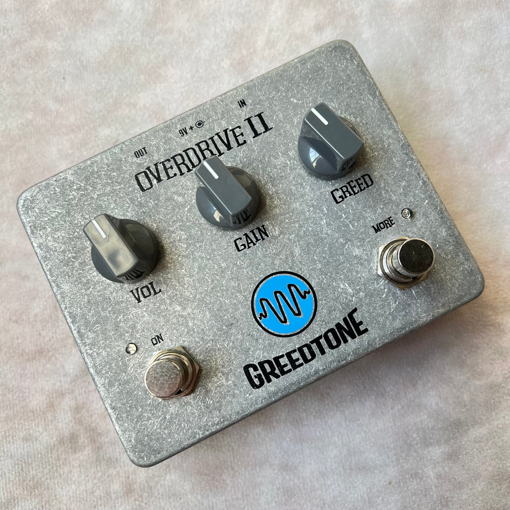 Greedtone Overdrive II Effects Pedal 2021 - Silver - 1