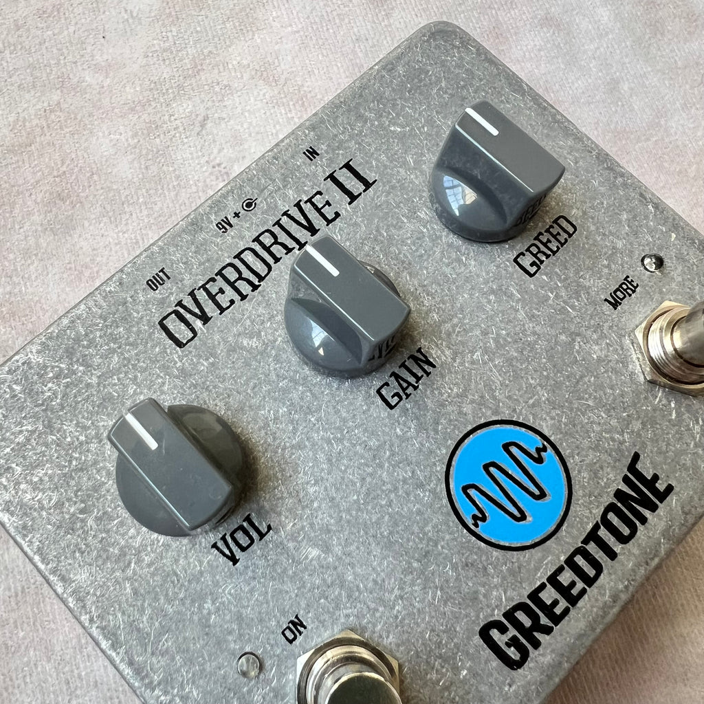 Greedtone Overdrive II Effects Pedal 2021 - Silver - 3